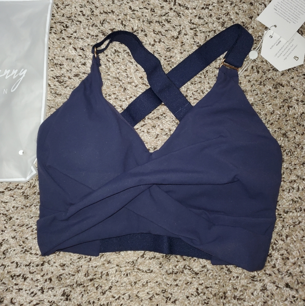Buffbunny candy wrap sports bra nebula